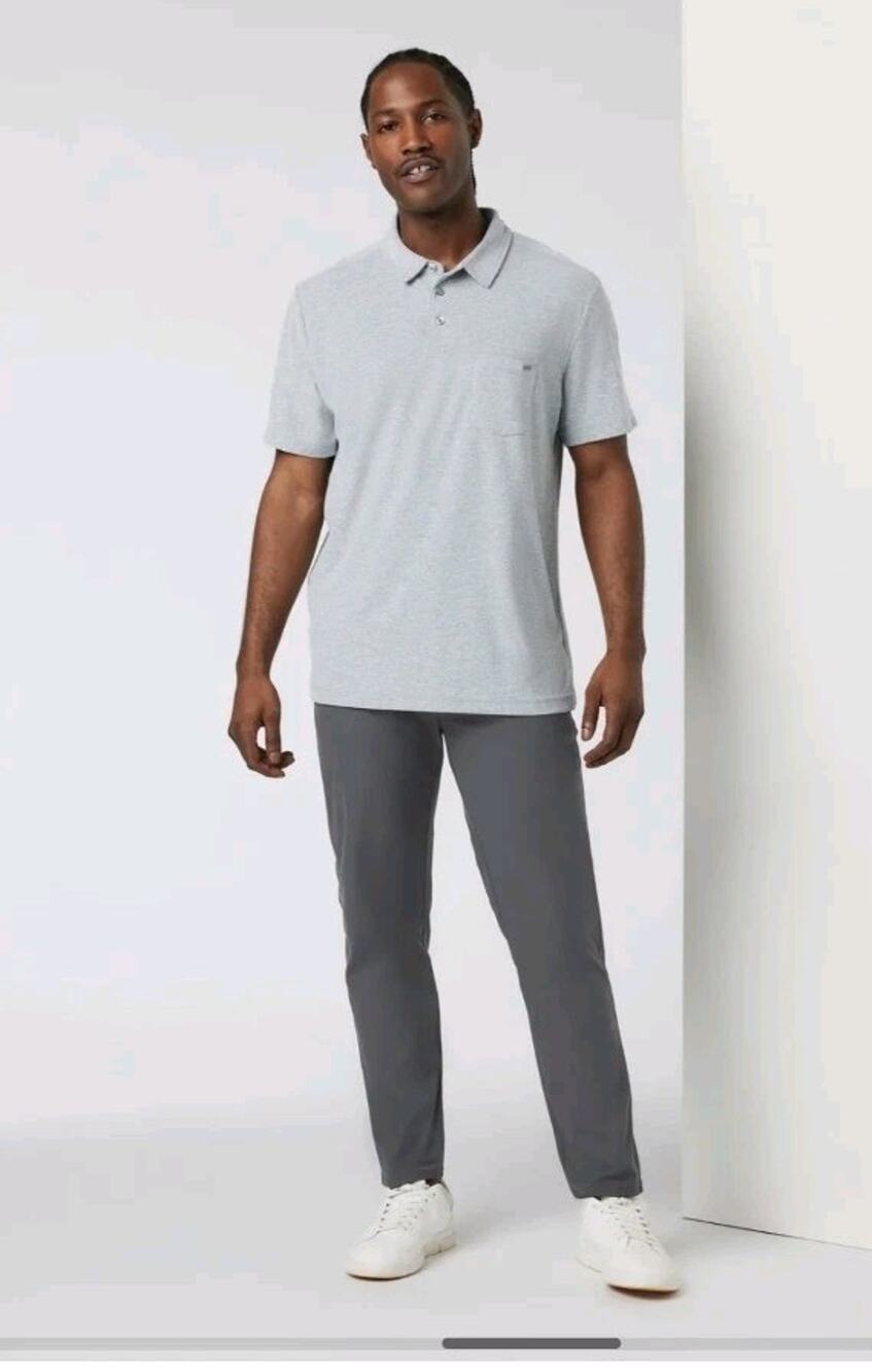 Vuori Meta V430 Slim Pants Charcoal 36x28 EUC